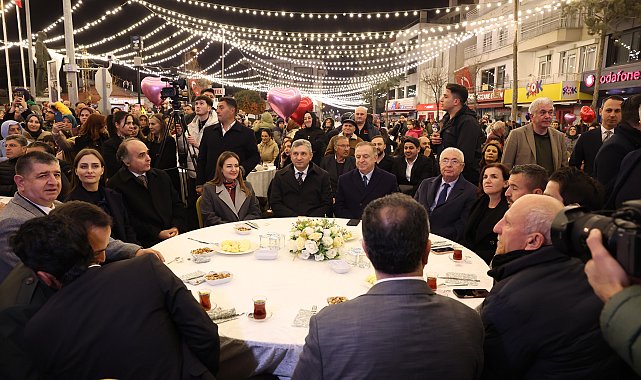 Elmalı'da geleneksel iftar programı