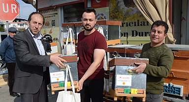 Genç arıcılara destek