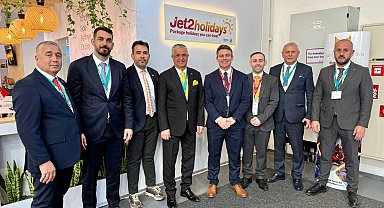 Kemer heyeti ITB Berlin Fuarı'nda