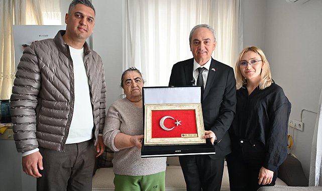 Kocagöz'den şehit annesine vefa ziyareti