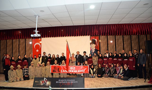 Korkuteli'de 18 Mart töreni yapıldı