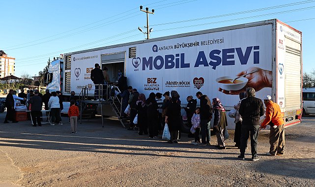 Mobil Aşevi Ramazan bereketini mahallelere taşıyor