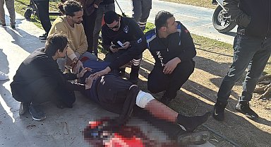 Selamlarını almadığı gerekçesiyle bacağından bıçakladılar