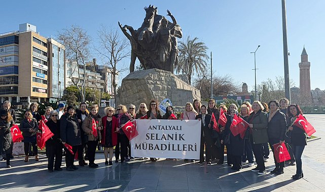 Selanik mübadillerinin Antalya'ya gelişinin 102. yılı anıldı
