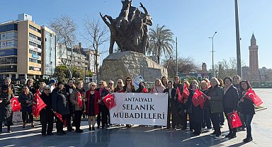 Selanik mübadillerinin Antalya'ya gelişinin 102. yılı anıldı