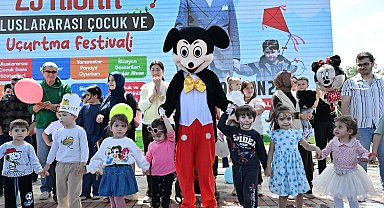 23 Nisan Çocuk ve Uçurtma Festivali bayram coşkusuyla yaşanıyor