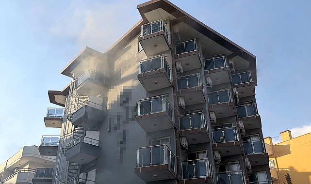 3 yıldızlı otelde yangın