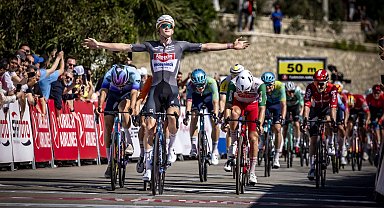 Antalya'da Cumhurbaşkanlığı bisiklet turu heyecanı