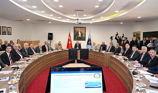 Antalya'da hedef 'Mavi Akdeniz'