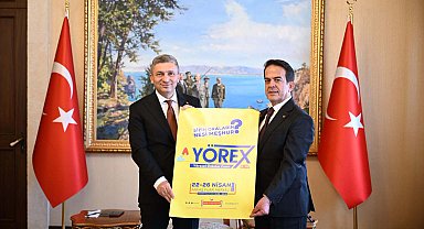 Başkan Çandır'dan Vali Şahin'e YÖREX daveti