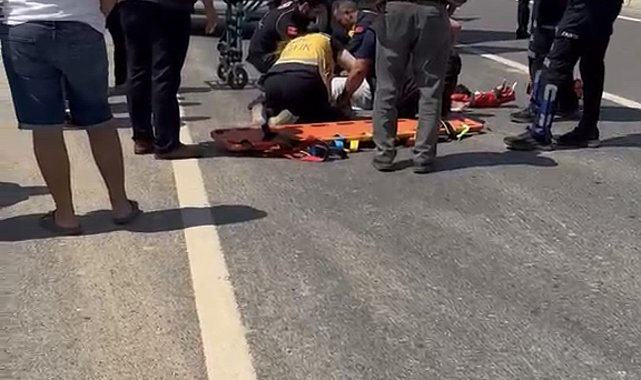 Bisiklet sürücüsü, kazada hayatını kaybetti