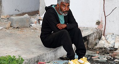 Felç geçiren kamyon şoförü, sokakta yaşam mücadelesi veriyor
