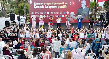 Kepez'de 23 Nisan heyecanı sürüyor