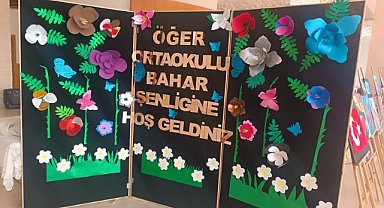 Öğer Ortaokulu’nda Bahar Şenliği Coşkusu