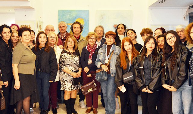 Öğretmenin sergi heyecanı