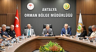 Orman Yangınlarıyla Mücadele Komisyon Toplantısı