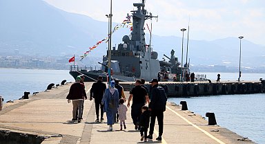 TCG BORA, 23 Nisan'da Alanya'da ziyarete açıldı