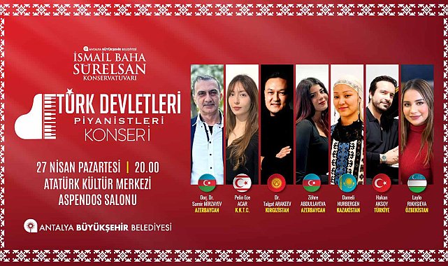 Türk dünyasının ezgileri Antalya'da buluşuyor