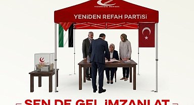 Yeniden Refah Partisi’nden imza kampanyası
