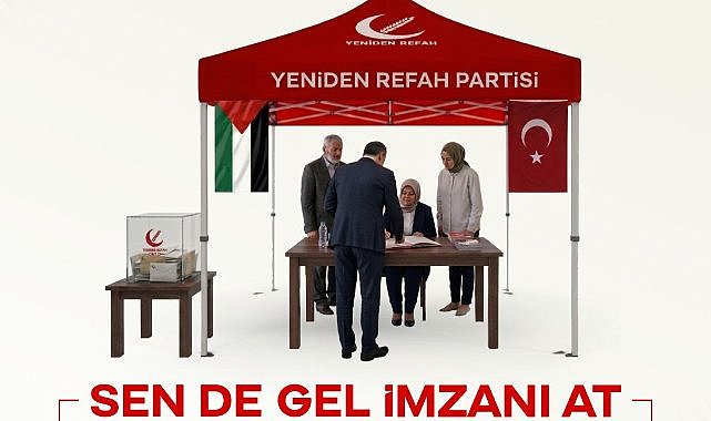 Yeniden Refah Partisi’nden imza kampanyası