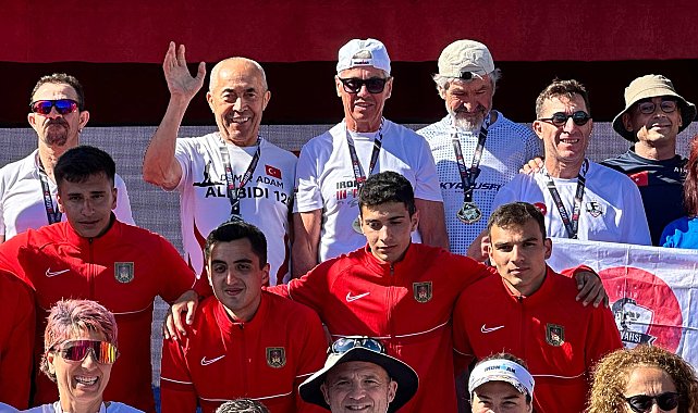 'Demir Adam' Ayvalık'ta ikinci oldu