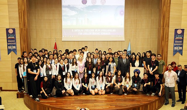 Akdeniz Üniversitesi'nde Fen Liseleri Öğrenci Kongresi