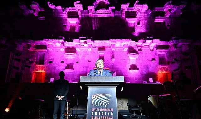 Aspendos'ta tiyatro coşkusu başladı