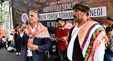 Başkan Uysal, Yörüklerle bir araya geldi