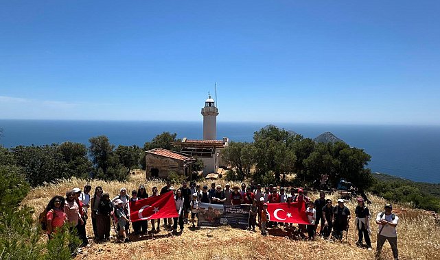 Gelidonya Feneri'nde SMA ve DMD hastası çocuklar için farkındalık yürüyüşü