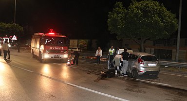 Kazaya neden olup kaçtı
