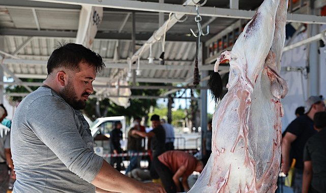 Kurban Bayramı'nda hijyenik kesim hizmeti