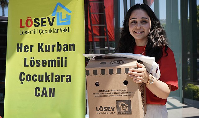 LÖSEV'den bayram öncesi 180 aileye et desteği