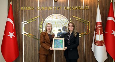 Rektör Özkan Kemer'de ziyaretler gerçekleştirdi