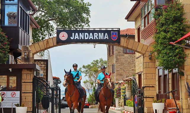 Side Antik Kenti'nde Atlı Jandarma Timleri göreve başladı