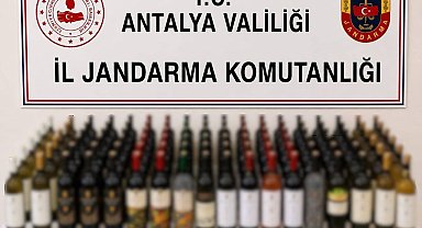 108 litre kaçak alkol ele geçirildi