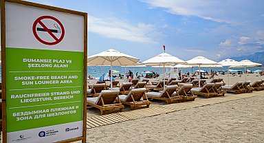 Akdeniz iklimine dayanıklı ahşap şezlonglar kullanıma sunuldu