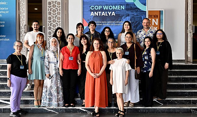 COP Women Antalya'da, kadınların iklim politikalarındaki rolü konuşuldu
