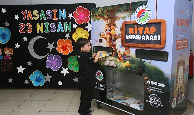 Kepez Belediyesi'nden okullara 'Kitap Kumbarası'