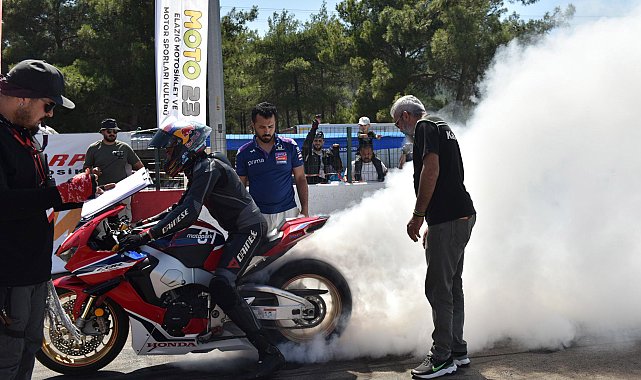 Kepez'de motodrag heyecanı