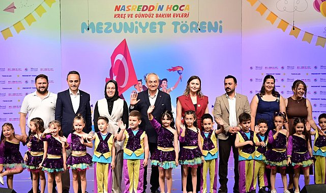 Kepez'in kreşlerinde mezuniyet sevinci
