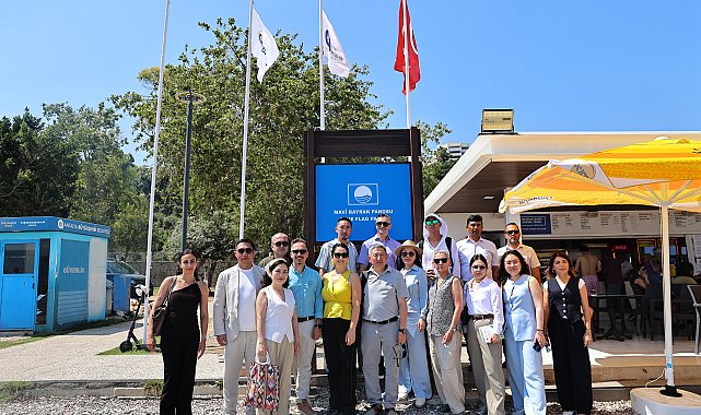 Kırgız heyet Antalya Büyükşehir Belediyesi'nin Mavi Bayrak deneyimini inceledi
