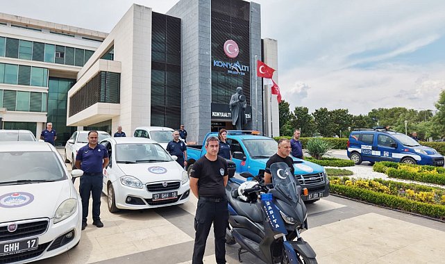 Konyaaltı zabıtası YKS için görev başında