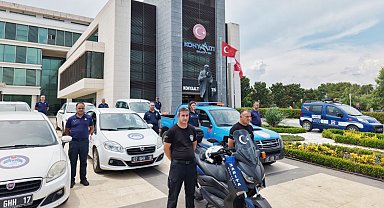 Konyaaltı zabıtası YKS için görev başında