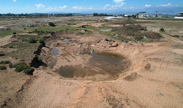 Manavgat'ta kum hırsızlığı operasyonu