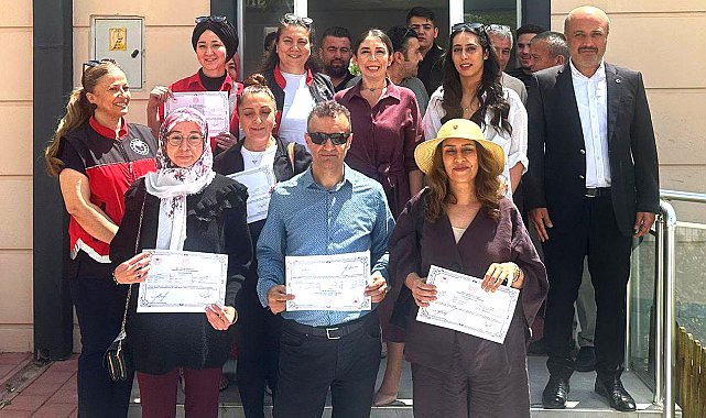 Mantar yetiştiriciliği kursu tamamlandı