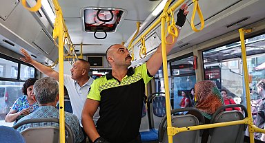 Otobüslere klima denetimi