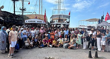 Özel gereksinimli bireyler Akdeniz'e açıldı