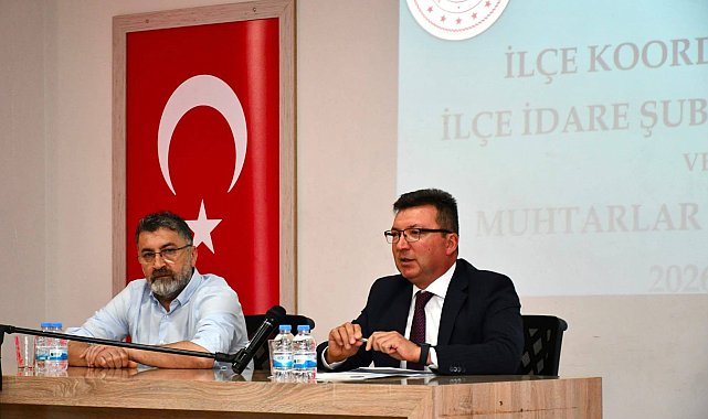 Serik'te koordinasyon toplantısı