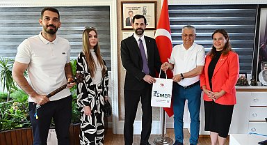 Ukrayna Başkonsolosu'ndan Başkan Topaloğlu'na ziyaret