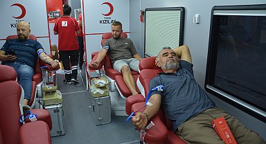 4 günde 392 ünite kan bağışı